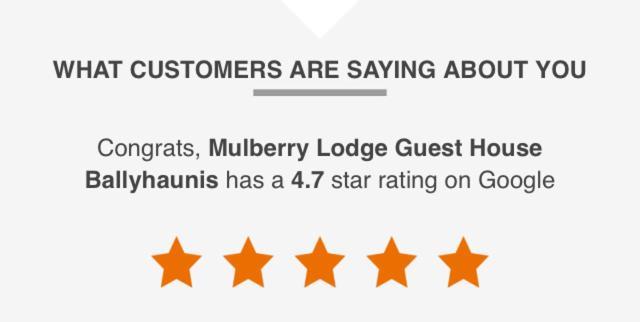 Mulberry Lodge Guest House Балліхонис Екстер'єр фото